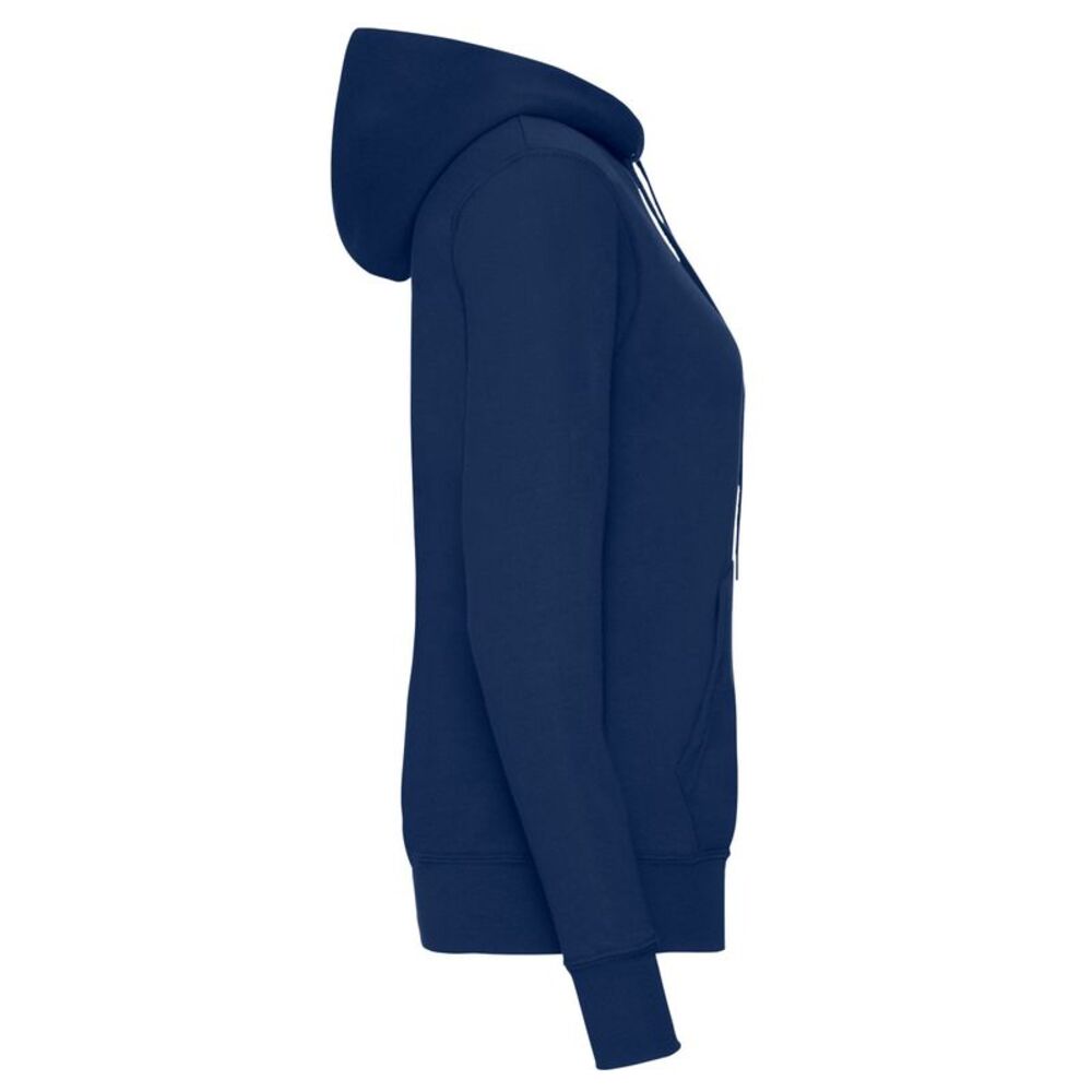 Fruit of the Loom Womens/Ladies Classic Hoodie / Navy - Picture 3 of 3